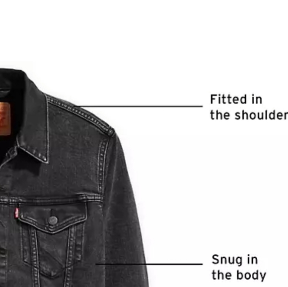 Levi's Original Sherpa Trucker Denim Jean Jacket Small - Picture 8 of 13